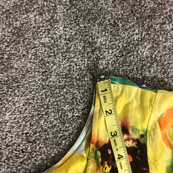 Vintage Jams World Hattie Tiered Mini Dress in Mixed Poppy Print Size Small - Picture 13 of 16